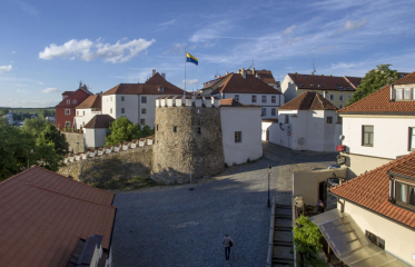 Surrounding the hotel